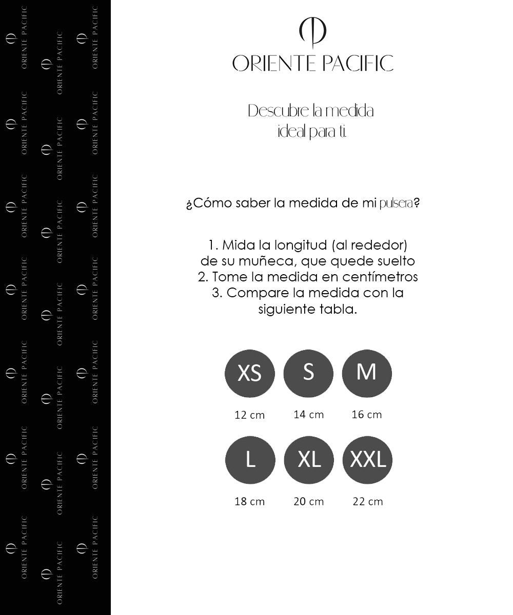 Pulsera de Links de Cornalina Elastica